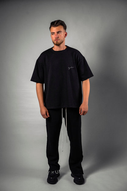 Pantaloni negri „Noir Velvet”